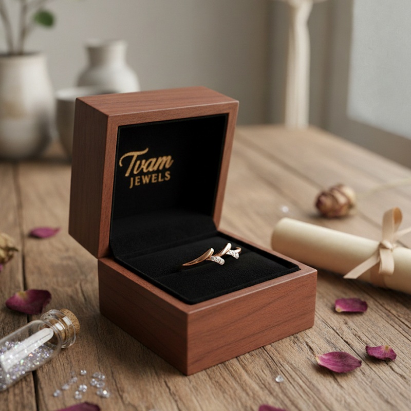 Butterfly Diamond Accent Ring