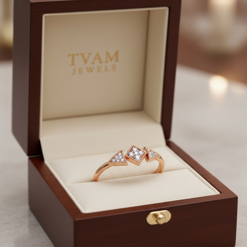 Double Diamond Kite Ring