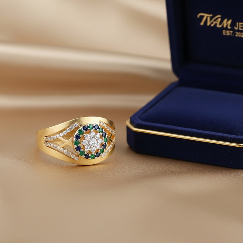 Evil Eye Signet Ring