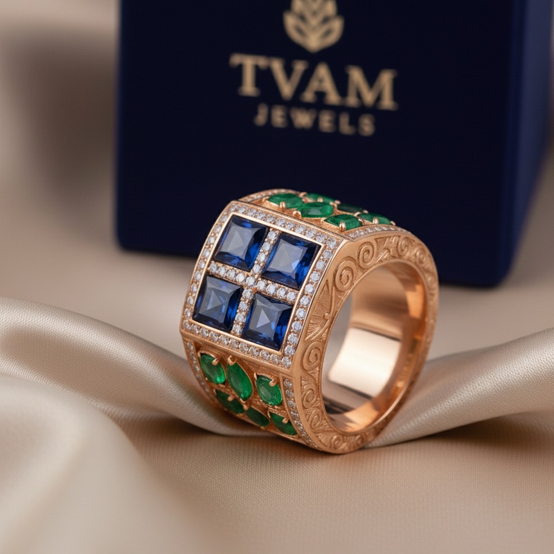 Royal Treasure Statement Ring