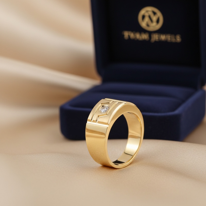 Black Onyx Cathedral Ring