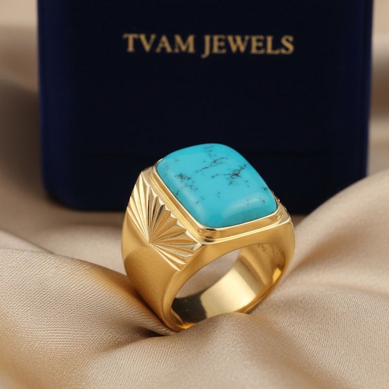 Turquoise Southwestern Signet