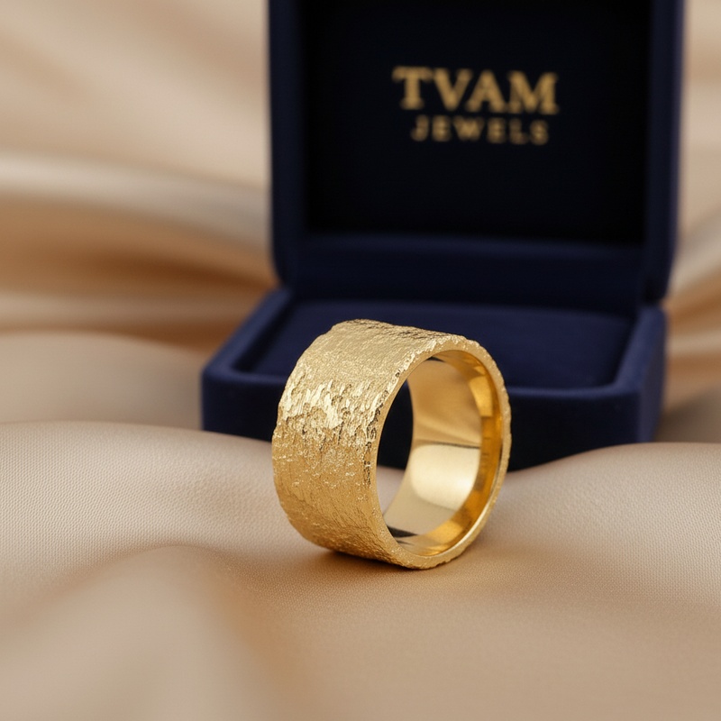 Raw Texture Statement Band