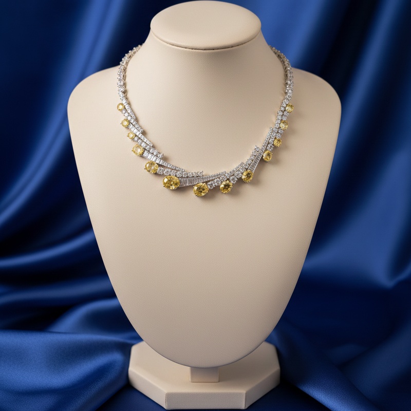 Yellow Citrine Ribbon