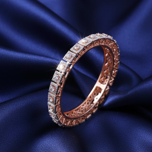 Greek Key Pav? Eternity Bangle