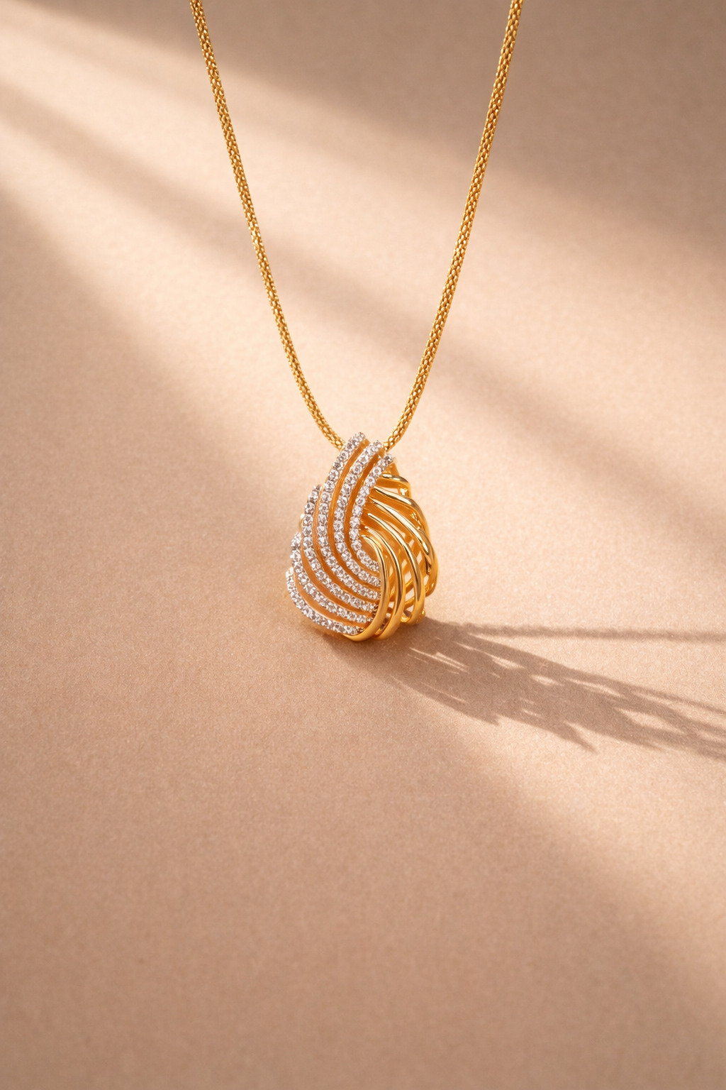 Cascading Waves Pendant